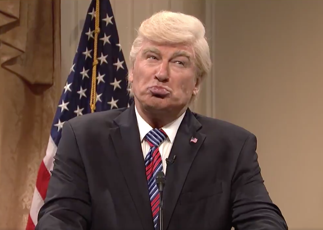 Alec Baldwin as Donald Trump on 'Saturday Night Live.'