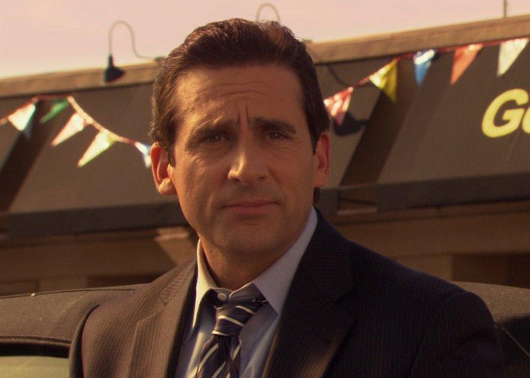 Steve Carrell in the episode of 'The Office' titled 'Goodbye Toby.'