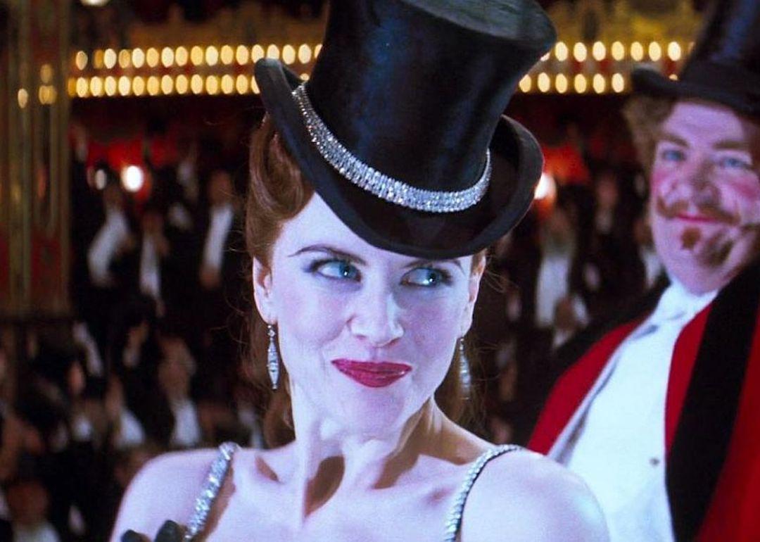 Nicole Kidman in a scene from 'Moulin Rouge!'