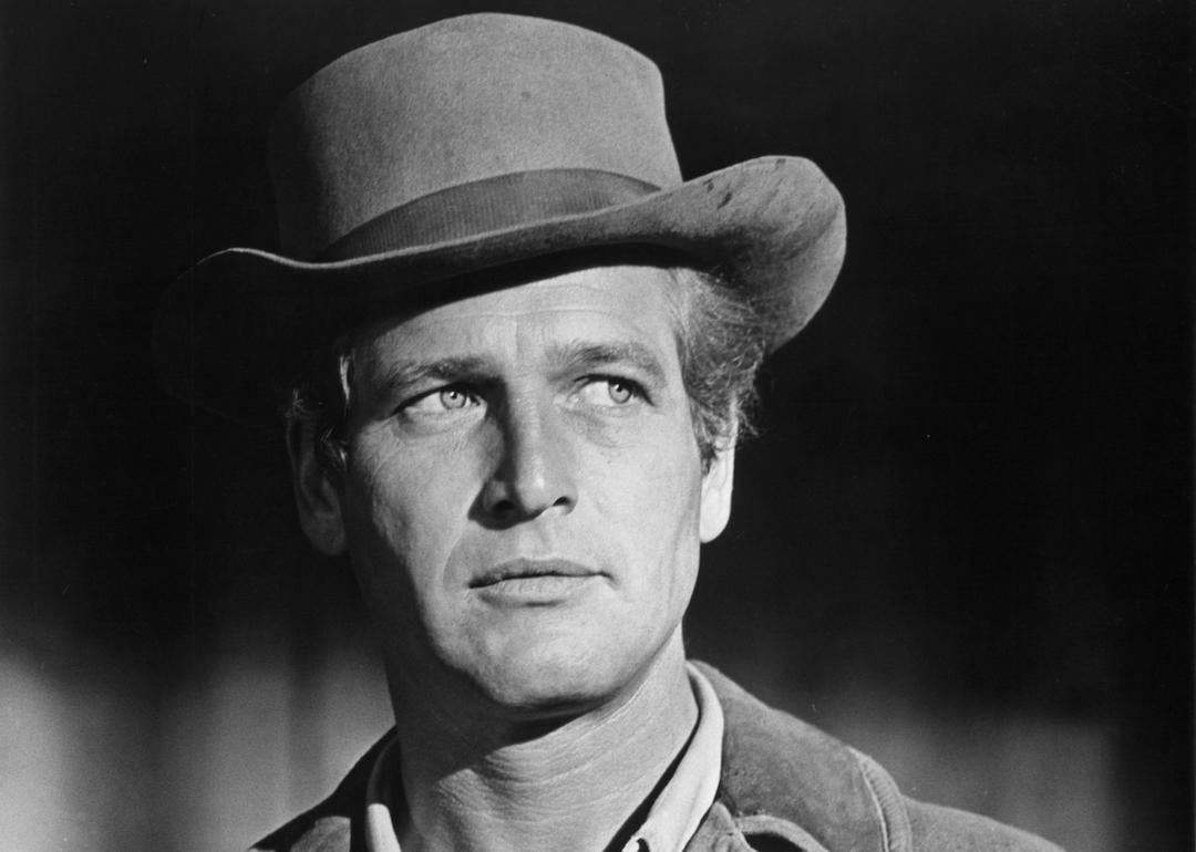 Paul Newman in a cowboy hat in 'Butch Cassidy and the Sundance Kid.'
