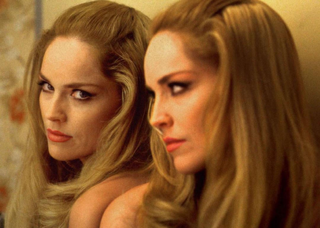 Sharon Stone looking in the mirror in 'Casino.'