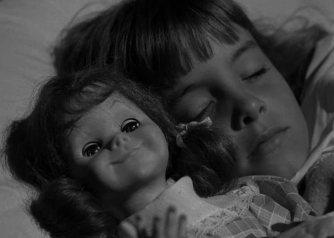 A doll voiced by actor June Foray and child actor Tracy Stratford in a 1959 episode of 'The Twilight Zone.'