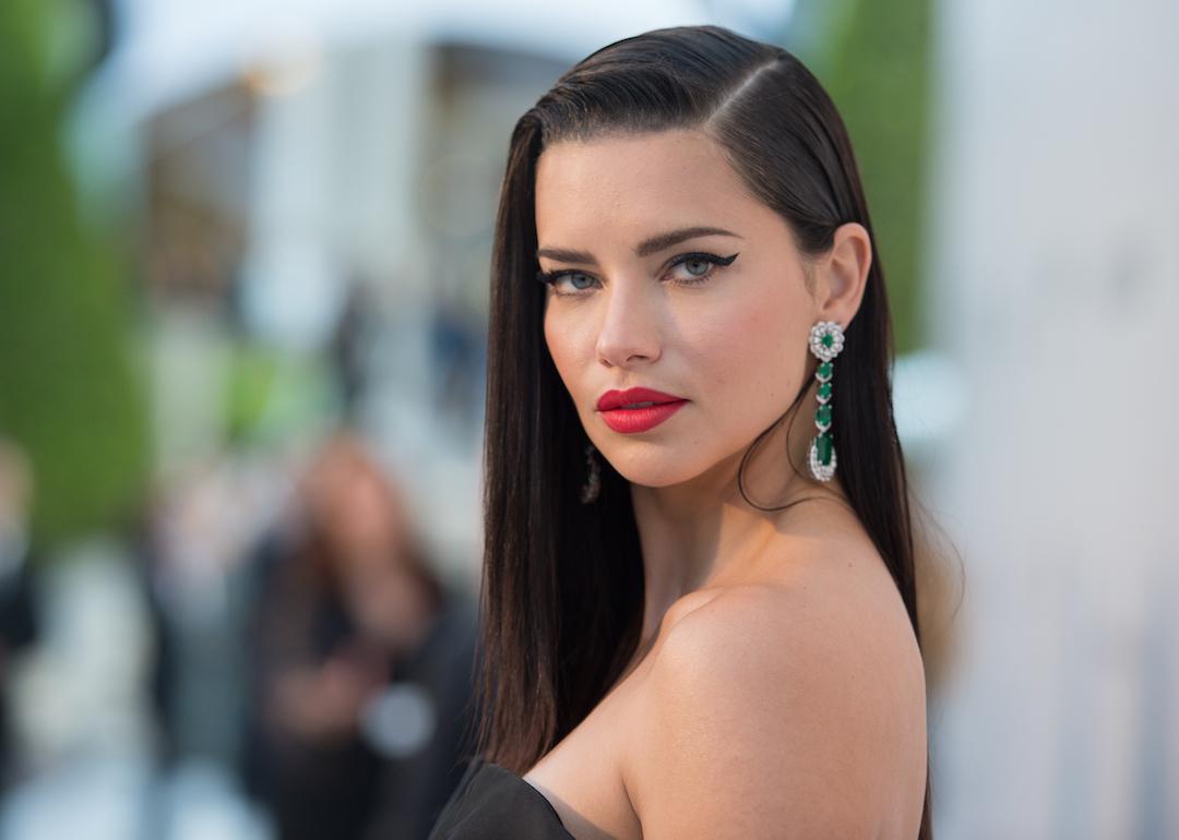 Model Adriana Lima attends the amfAR Cannes Gala at Hotel du Cap-Eden-Roc on May 23, 2019 in Cap d'Antibes, France.