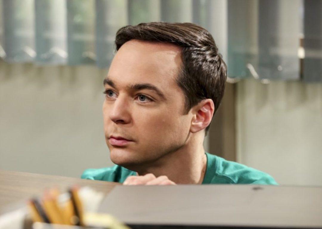 Jim Parsons as Sheldon in the 'Big Bang Theory' series finale.