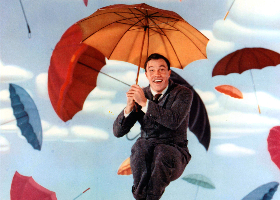 Gene Kelly in a publicity portrait from the film "Singin' In The Rain"