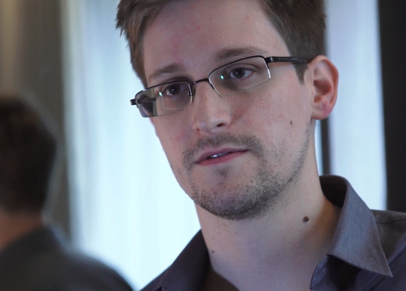 Edward Snowden speaking to The Guardian.
