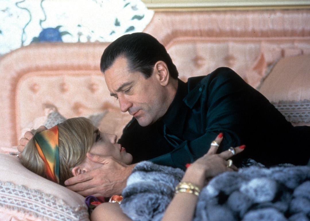 Actors Robert De Niro and Sharon Stone in a scene from the 1995 film 'Casino.'
