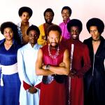 Photo of Earth Wind & Fire circa 1970.