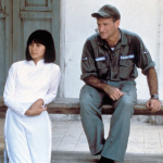 Chintara Sukapatana and Robin Williams in a scene from "Good Morning, Vietnam"