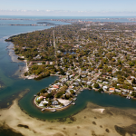 Aerial view of the Florida Gulf Coast