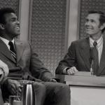 Johnny Carson interviews Muhammad Ali on 'The Tonight Show' in 1971.