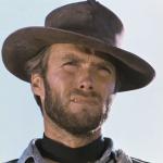 Actor Clint Eastwood on the set of 'The Good, The Bad and The Ugly.'