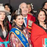 Members of Osage Nation attend premiere of the movie Killer os the Flower Moon at Alice Tully Hall in New York  