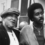 Actors Redd Foxx and Demond Wilson, co-stars of the TV series 'Sanford and Son,' in 1972.