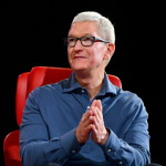  Chief Executive Officer of Apple Tim Cook speaks onstage during Vox Media's 2022 Code Conference - Day 2 on September 07, 2022 in Beverly Hills, California.