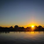 Sunrise on the Bayou, New Orleans, Louisiana.