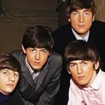 Ringo Starr, Paul McCartney, John Lennon, and George Harrison of The Beatles circa 1965.