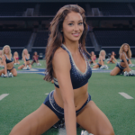 Kelcey, one of the Dallas Cowboys cheerleaders featured on the Netflix docuseries 'America's Sweethearts: Dallas Cowboys Cheerleaders.'