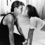 Actors Patrick Swayze and Jennifer Grey in a scene from the film 'Dirty Dancing.'