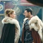 Actors Connie Nielsen and Russell Crowe in 'Gladiator.'