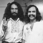 Comedy team Cheech and Chong (Tommy Chong and Richard Cheech Marin) in 1971.