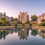 Berry College at twilight near Rome, Georgia. 