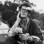 A flower person at Britain's biggest ever love-in, held in the grounds of Woburn Abbey, 26th August 1967.