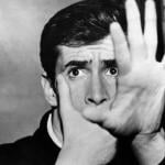 Anthony Perkins in the horror movie 'Psycho.'