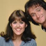 Actor Robin Williams and Actress Pam Dawber of 'Mork & Mindy' in 1978 in Los Angeles, California.