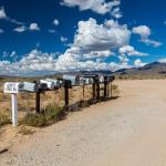 Mailboxes along Highway 93.