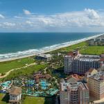 An aerial view of Palm Coast, Florida.