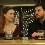 Actors Holliday Grainger and Tom Burke in 'C.B. Strike.'