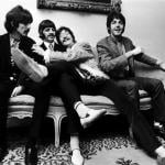 The Beatles at the press launch for their new album 'Sergeant Pepper's Lonely Hearts Club Band', in 1967.