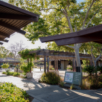 Campus of Foothill College, a public community college in Los Altos Hills, California