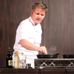  Scottish chef Gordon Ramsay holds a cooking class at the Castel Monastero Resort on July 5, 2012 in Castel Monastero - Siena, Italy.