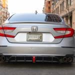 Honda Accord parked on the street of New York City.