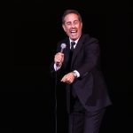 Jerry Seinfeld performs onstage at the 2023 Good+Foundation “A Very Good+ Night of Comedy” Benefit at Carnegie Hall on October 18, 2023 in New York City.