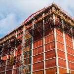 A senior affordable housing under construction in Chelsea, New York.