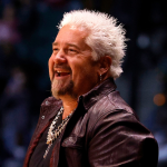 Guy Fieri attending the Ruffles NBA All-Star Celebrity Game during the 2022 NBA All-Star Weekend