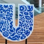 Signage in front of Unilever headquarters in Jakarta, Indonesia.