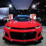  US-NEW YORK-AUTO SHOW The Chevrolet Camaro ZL1 is pictured during the New York International Auto Show