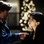 Bill Pullman and Sandra Bullock in a scene from the film 'While You Were Sleeping' from 1995. 