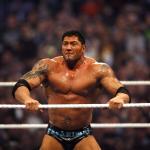 WWE Wrestler Batista during his World Heaveyweight WWE Championship match