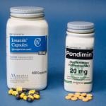 Bottles of Phentermine (L) and Fenfluramine, commonly known as Phen-Fen, a drug that has been discontinued seen here from April 1997.