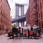 Former tennis pro, John Isner, brought the flavour of The Championships, Wimbledon, to New York, in a food truck serving strawberries and cream mini cheesecakes.