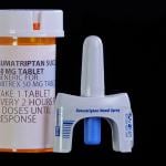 Sumatriptan tablets and nasal spray.