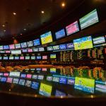 Sports bar of the Sunset Station Casino in Las Vegas, NV.