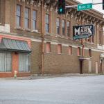 A historic building in a small town in Pine Bluff, Arkansas.