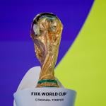The FIFA World Cup trophy ahead of the 2026 FIFA World Cup.