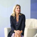 Larroudé Co-Founder and CCO, Marina Larroude at the Women in Power Forum held at the Glasshouse on September 08, 2025 in New York.